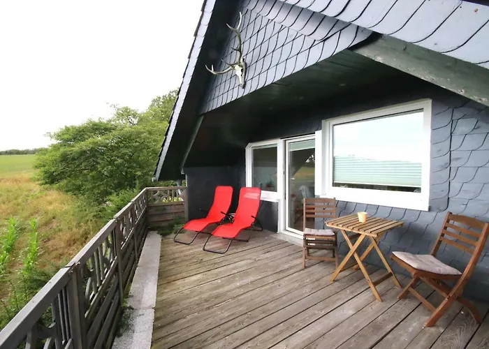 Kleines Haus Mitten In Der Mit Eigener Terrasse Und Sonnenbalkon * Halver